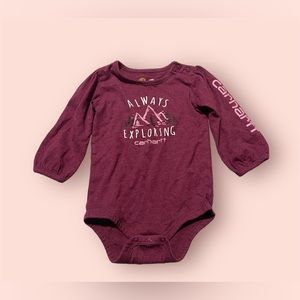 Carhartt baby onesie